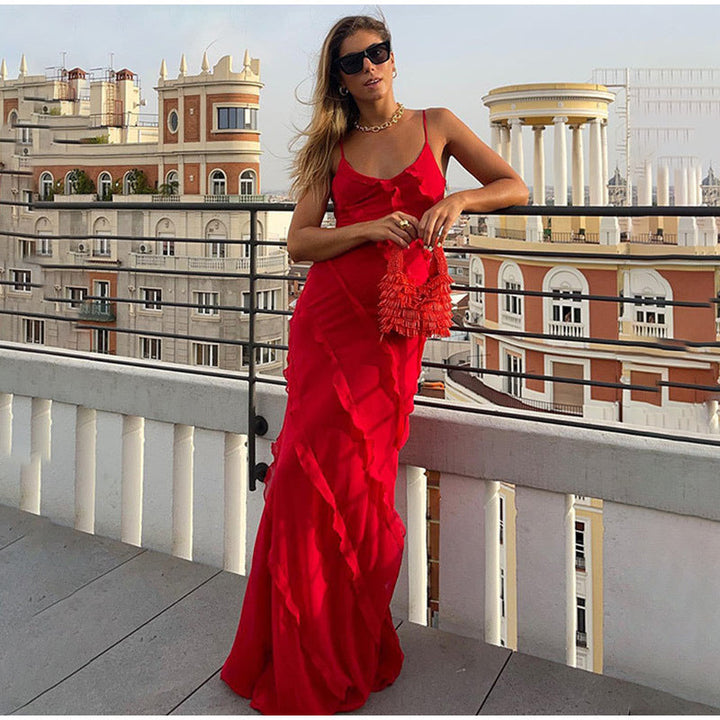 Luisella | Elegantes Kleid Mit Rüschen