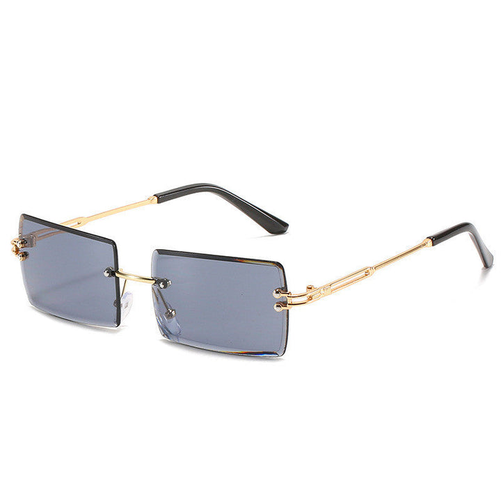 W&W Mode | Modische Rechteckige Sonnenbrille Im Retro Stil