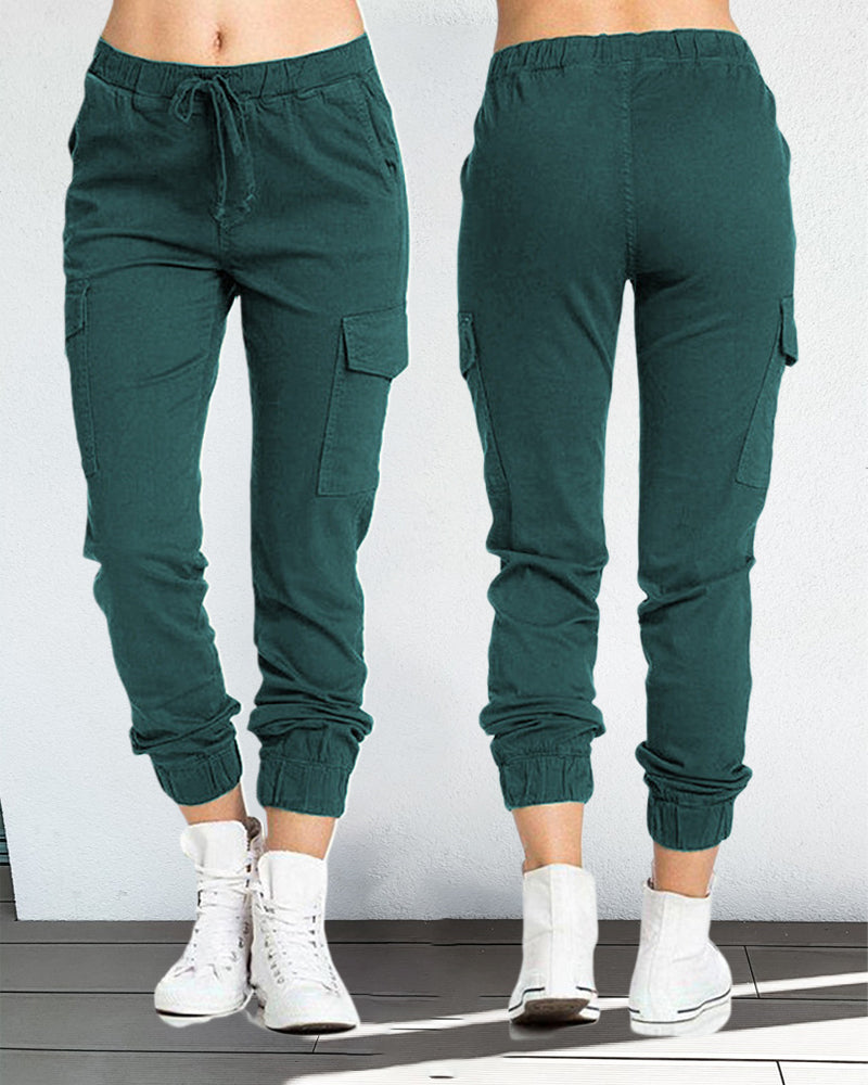 W&W Mode | Cargo-Hosen mit Gummibund in der Taille