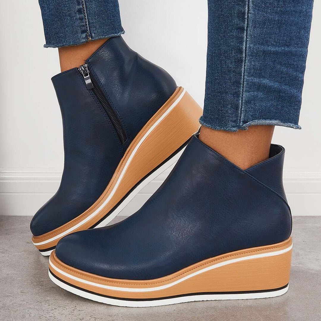 W&W Mode | Schicke Herbst Orthopädische Stiefeletten für Frauen