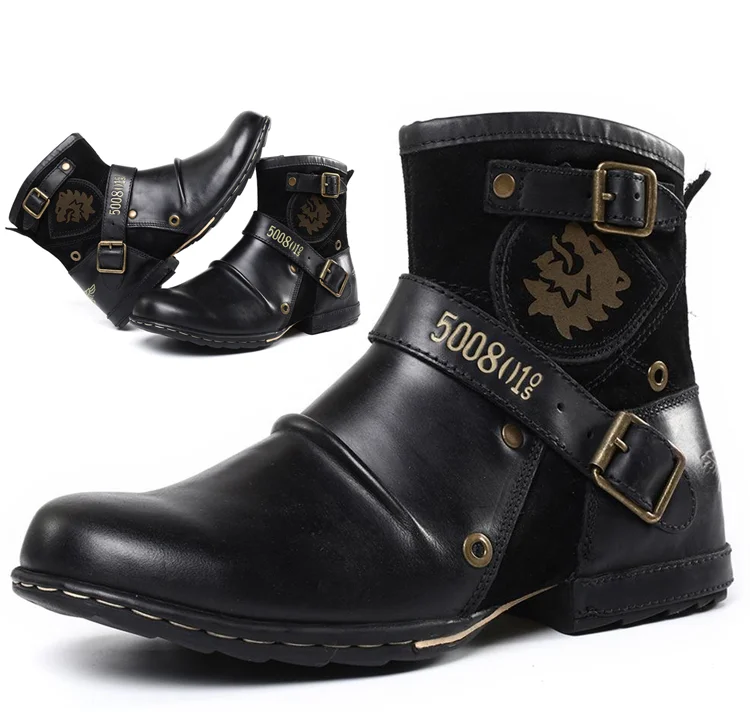 Herrenstiefel im Vintage-Stil für Freizeit und besondere Anlässe