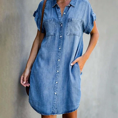 W&W Mode | Denim Kleid