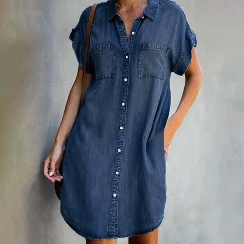 W&W Mode | Denim Kleid