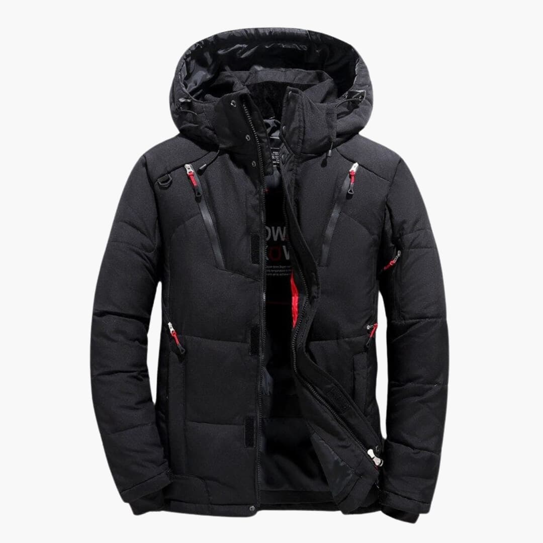 W&W Mode | Herren Daunenjacke für Komfort bei kaltem Wetter