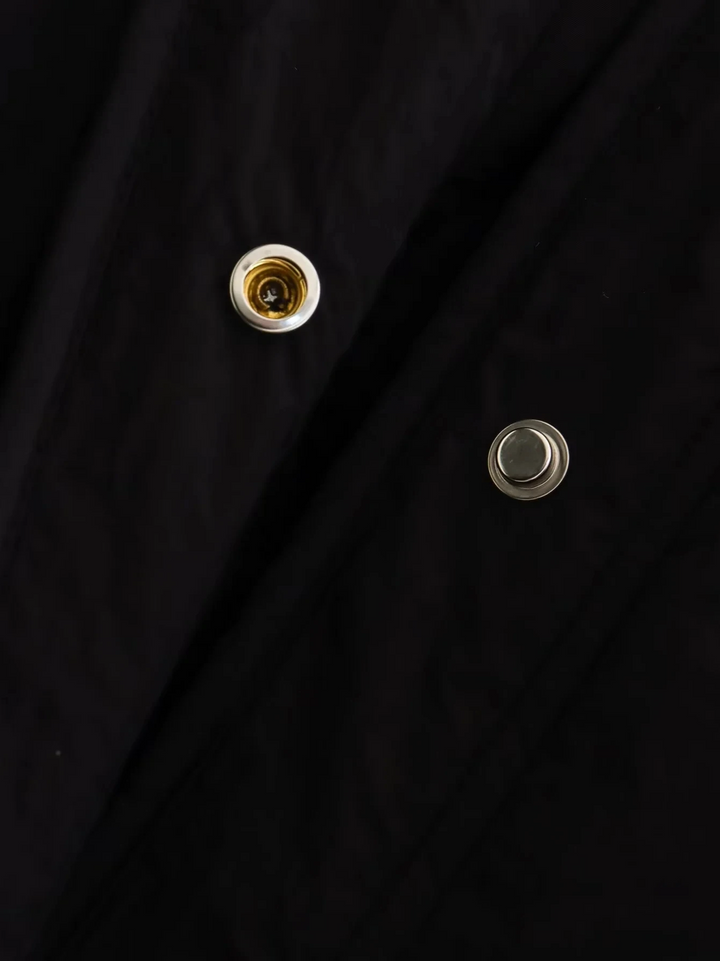 W&W Mode | Gepolsterte Jacke Damen, Leichtes Übergröße Modell Mit Taschen, Knopfverschluss