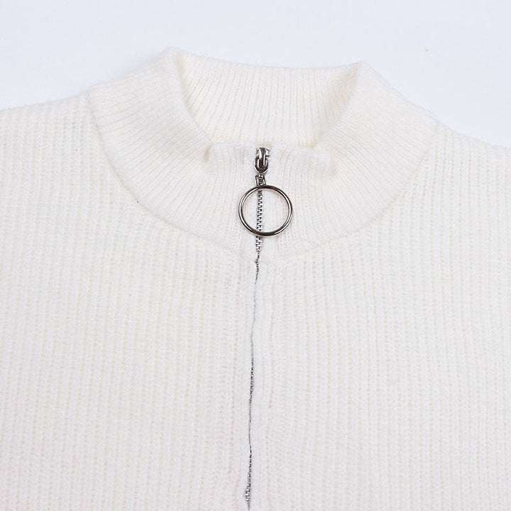 HALB-REISSVERSCHLUSS PULLOVER
