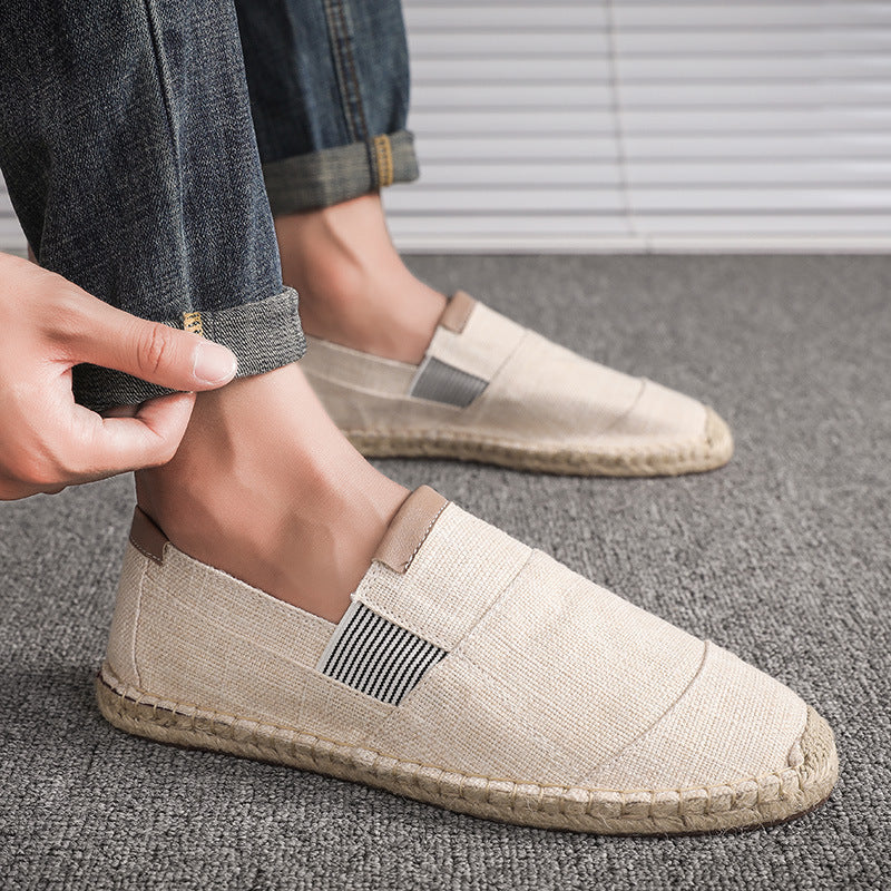 W&W Mode | Stilvolle Leichte Canvas Loafer Für Herren