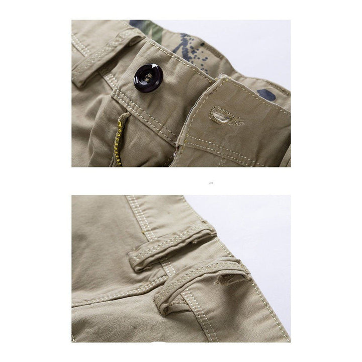 W&W Mode | Cargo Shorts mit Seitentaschen aus Baumwolle