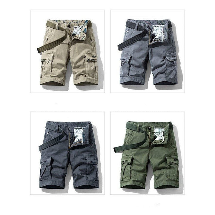 W&W Mode | Cargo Shorts mit Seitentaschen aus Baumwolle