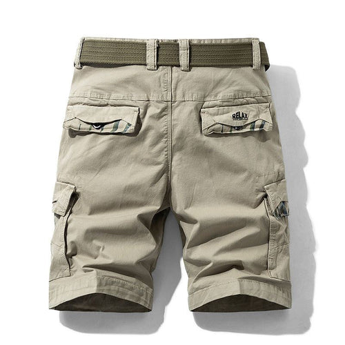 W&W Mode | Cargo Shorts mit Seitentaschen aus Baumwolle