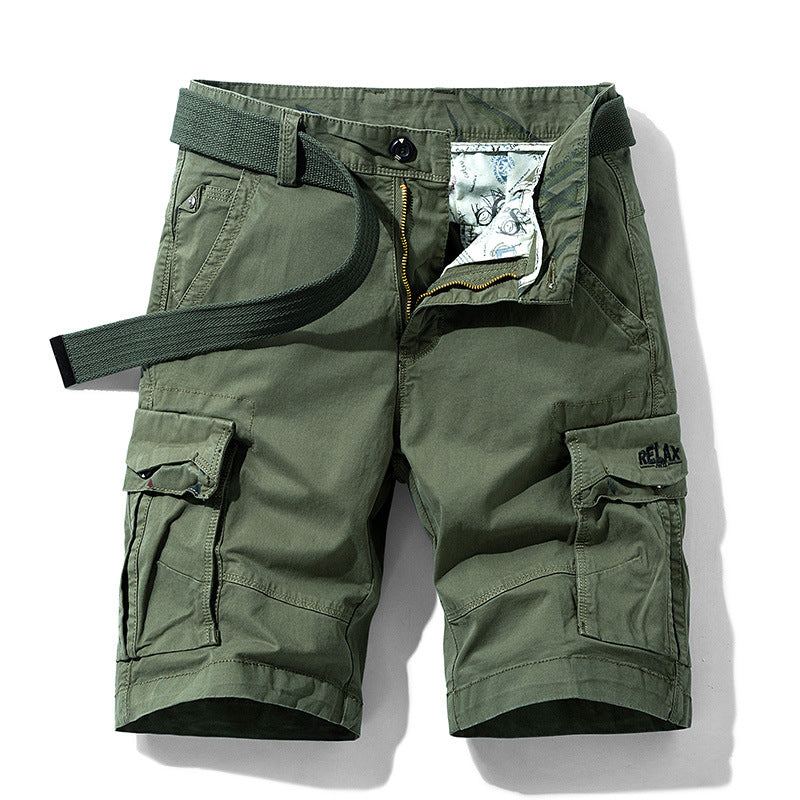 W&W Mode | Cargo Shorts mit Seitentaschen aus Baumwolle