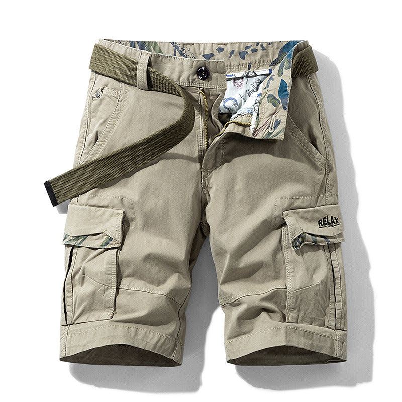 W&W Mode | Cargo Shorts mit Seitentaschen aus Baumwolle