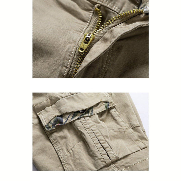 W&W Mode | Cargo Shorts mit Seitentaschen aus Baumwolle