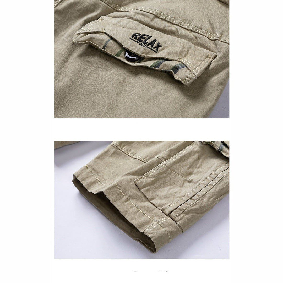 W&W Mode | Cargo Shorts mit Seitentaschen aus Baumwolle
