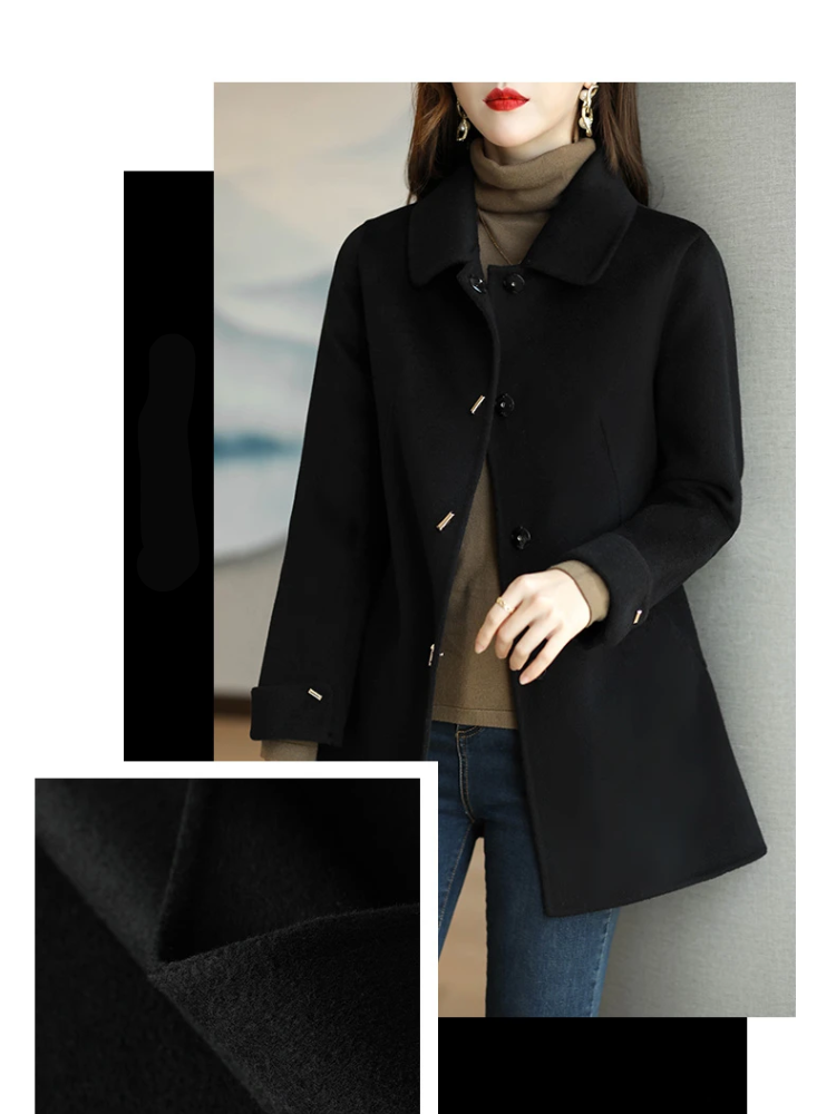 W&W Mode | Klassischer Trenchcoat mit Spitzkragen