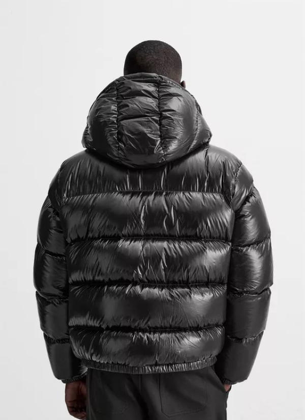 Damen Pufferjacke mit Kapuze