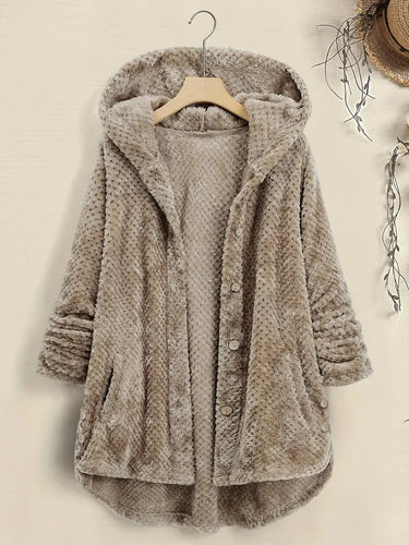 W&W Mode | Gefütterte Damenjacke mit Knöpfen - Stilvolle Jacke für kalte Tage