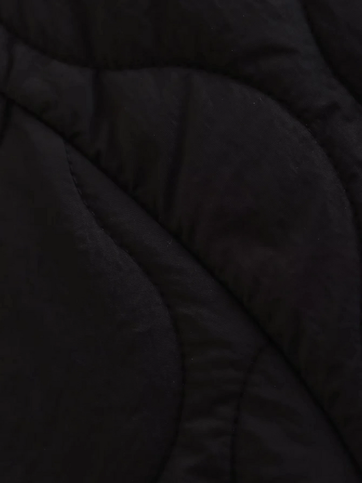 W&W Mode | Gepolsterte Jacke Damen, Leichtes Übergröße Modell Mit Taschen, Knopfverschluss