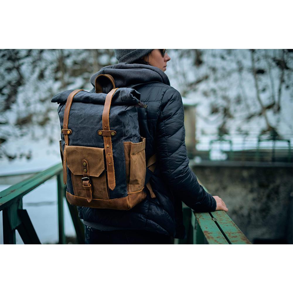 W&W Mode | Top Rucksack - Oslo - Stilvoller und nachhaltiger Rucksack für den täglichen Gebrauch
