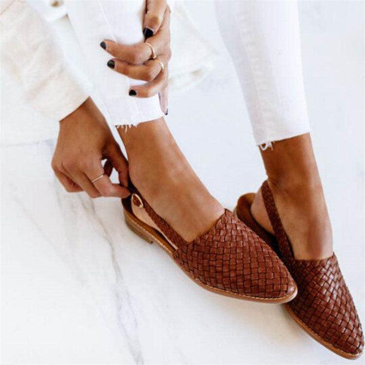 W&W Mode | Flache Sandalen