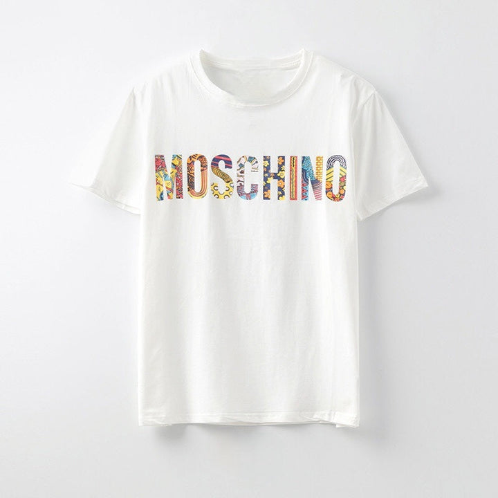W&W Mode | T-Shirt Für Damen Mit Buchstabenmotiv