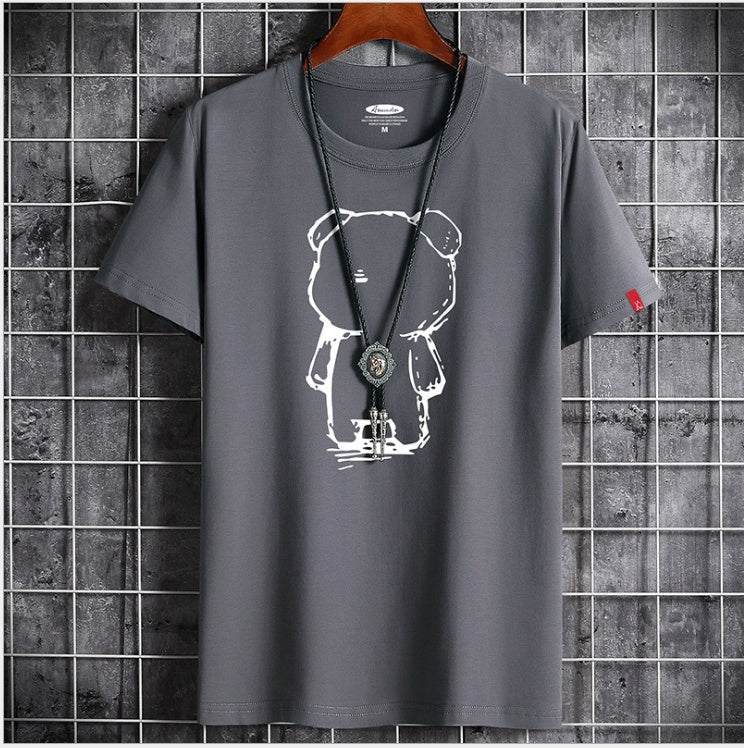 W&W Mode | Lustiges Anime Bären T-Shirt Für Herren