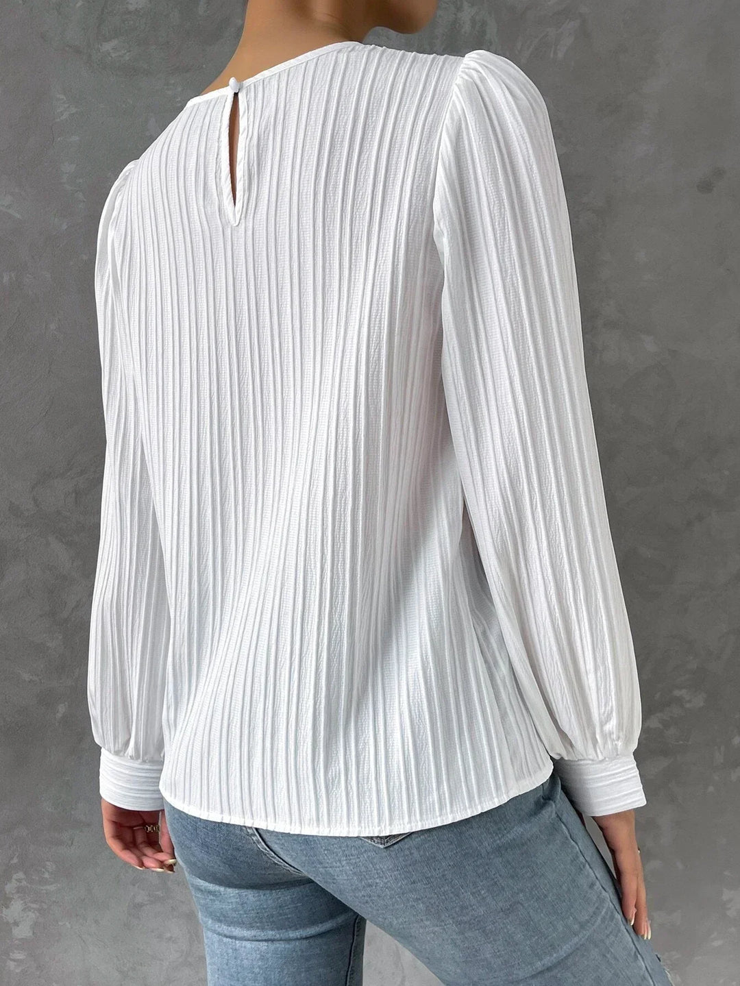 W&W Mode | Bluse mit langen Ärmeln Für Frauen