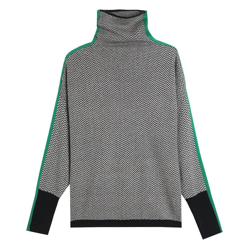 W&W Mode | Rollkragenpullover mit edler Optik für Damen