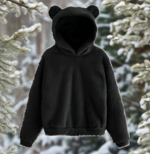 W&W Mode | Warmer Kapuzenpullover Mit Ohren