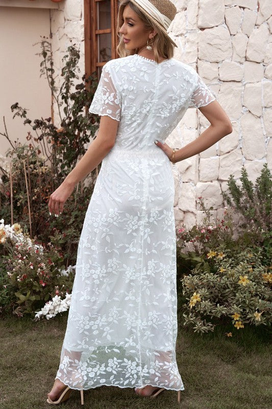 W&W Mode | Spitzen Maxikleid