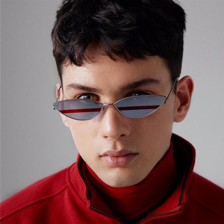 W&W Mode | Retro Katzenaugen Sonnenbrille Aus Premium Veganleder