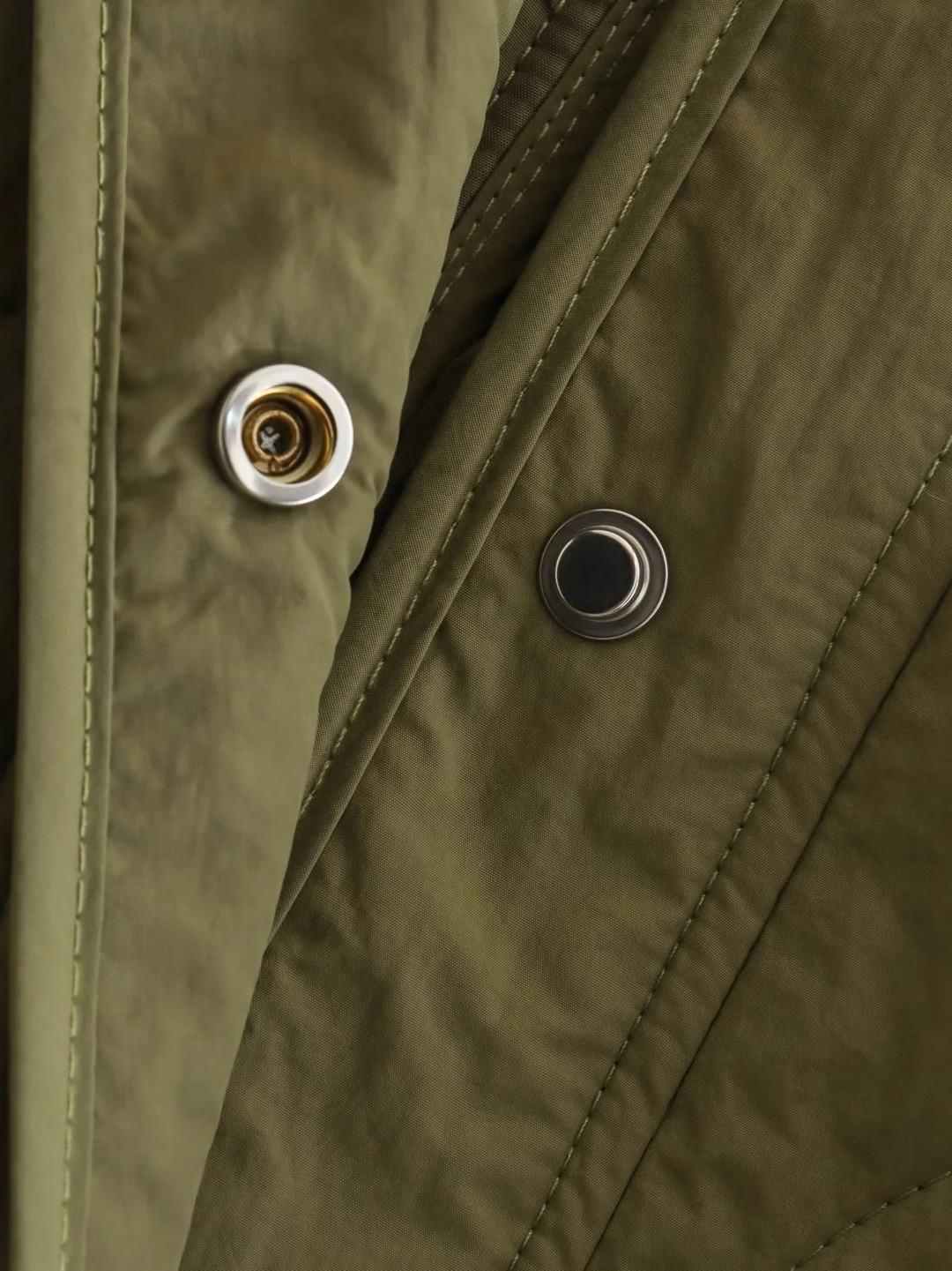 W&W Mode | Gepolsterte Jacke Damen, Leichtes Übergröße Modell Mit Taschen, Knopfverschluss
