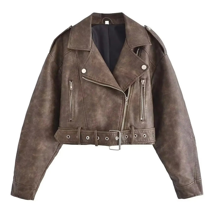 W&W Mode | Retro Lederjacke Für Damen