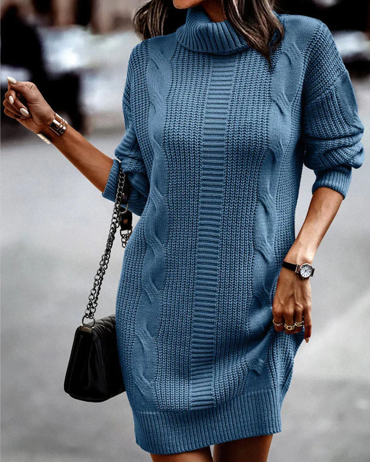 W&W Mode | Schicke Herbst Strickkleid für Frauen