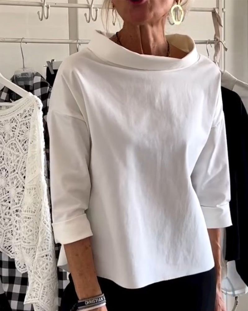 W&W Mode | Damen Sweatshirt Baumwolle