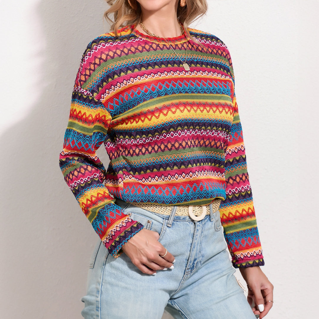 W&W Mode | Retro-Herbstpullover