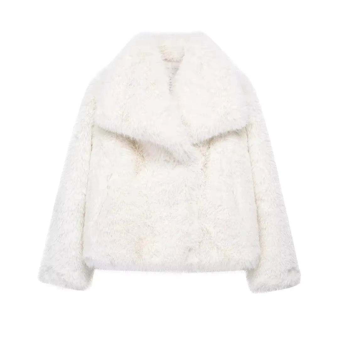 W&W Mode | Flauschige Pelzjacke Für Winter
