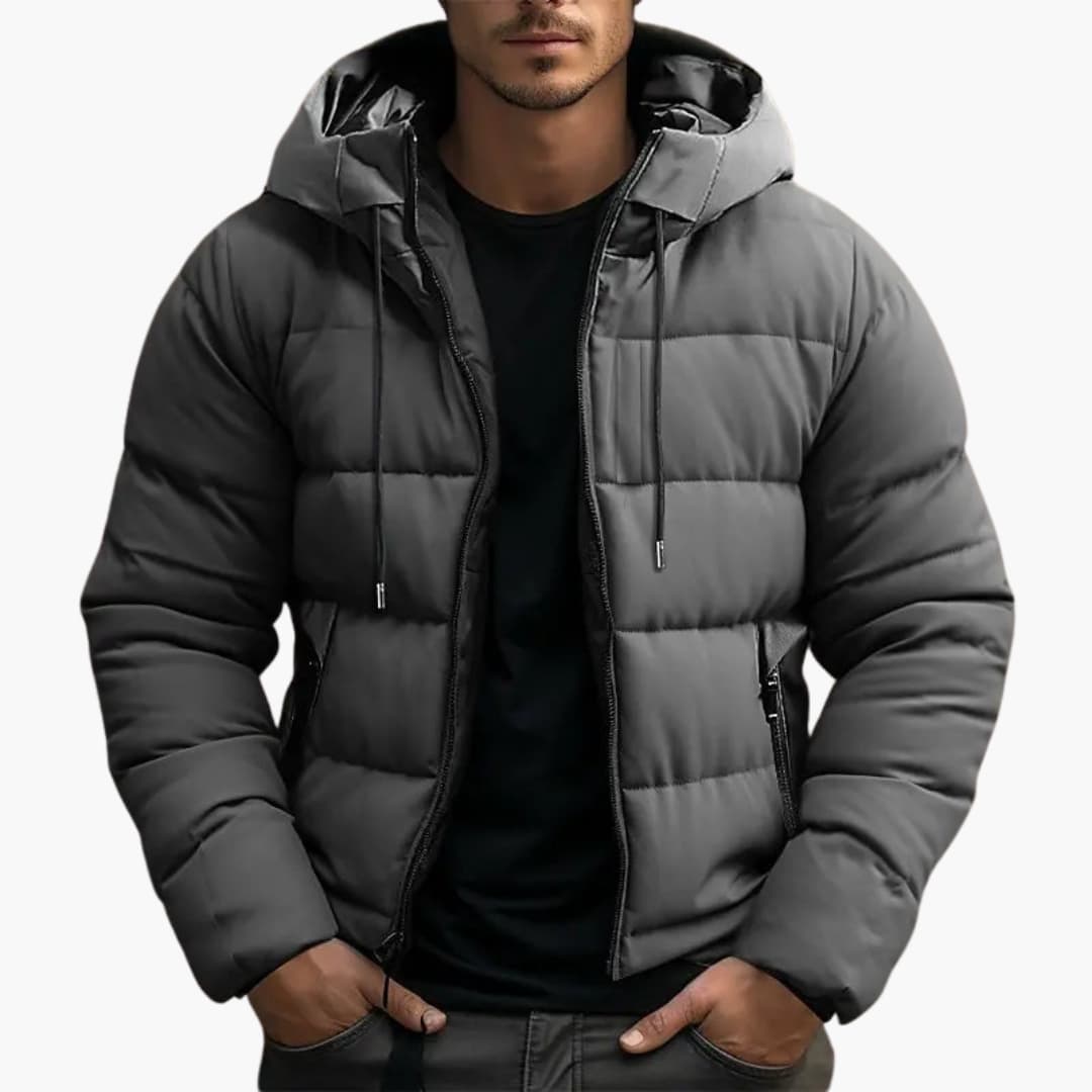 W&W Mode | isolierte Winter Pufferjacke für Männer