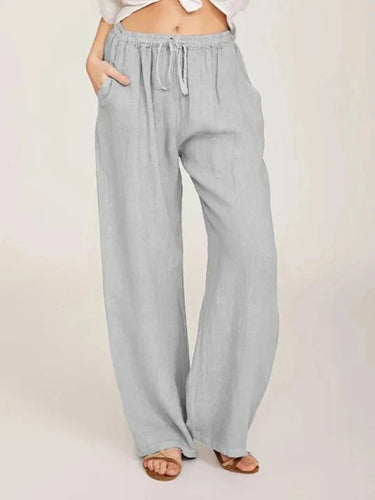 W&W Mode | Baumwoll Leinen Hose