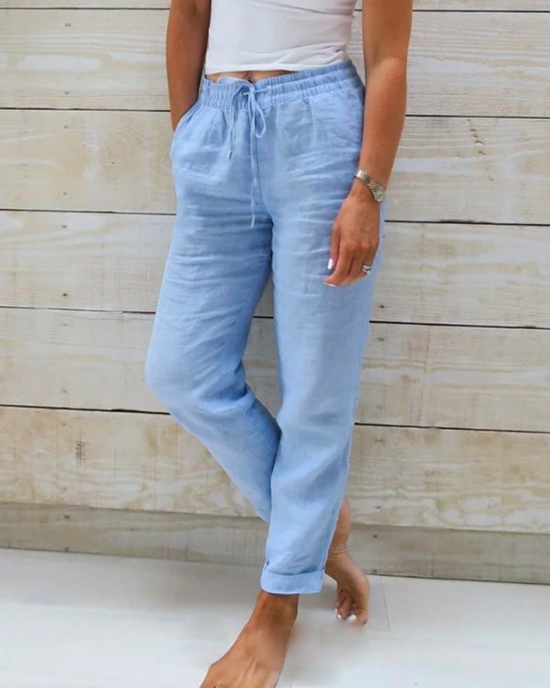W&W Mode | Leichte Stretch Hose