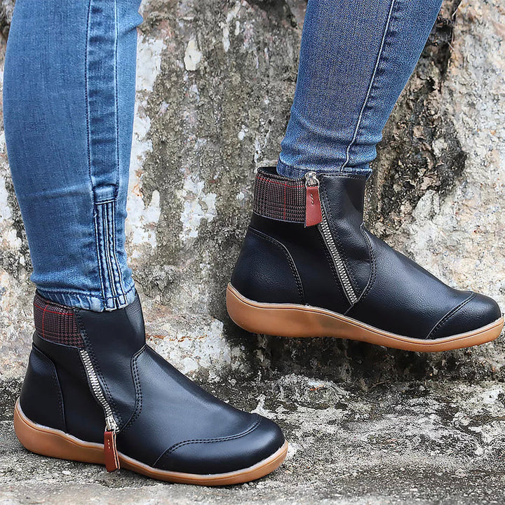 W&W Mode | Premium Wasserdichte Orthopädische Stiefel