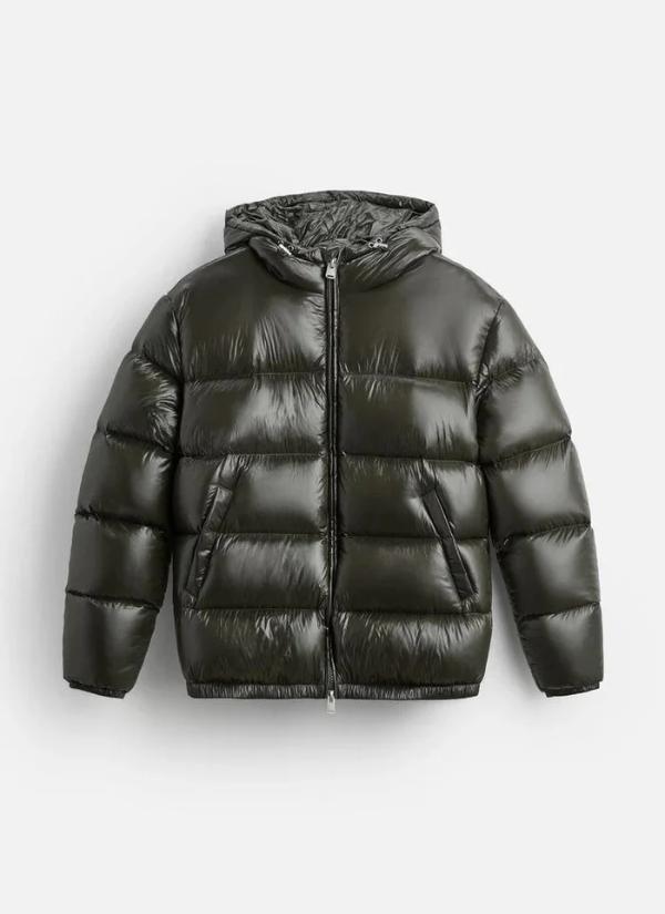 Damen Pufferjacke mit Kapuze