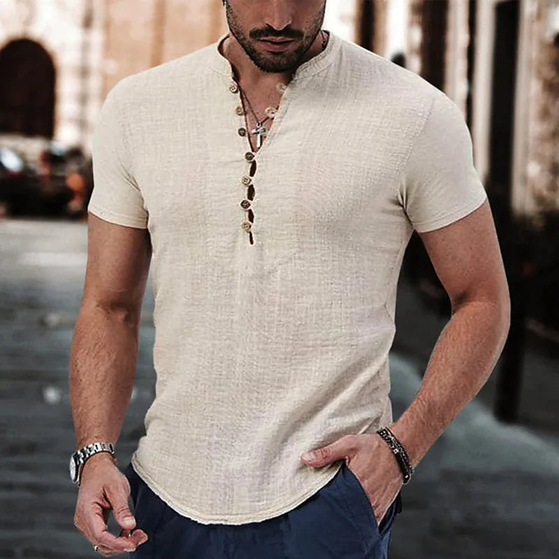 W&W Mode | Button Herren Sommerhemd