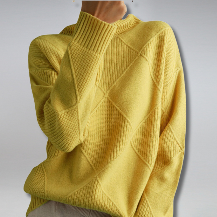 Stilvolle Rollkragenpullover