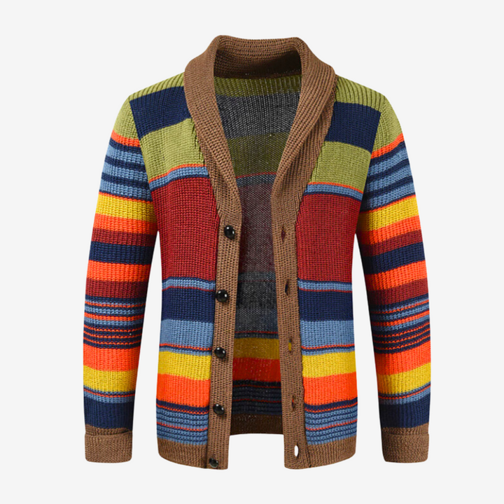 W&W Mode | Strickjacke mit Knopfleiste für Männer