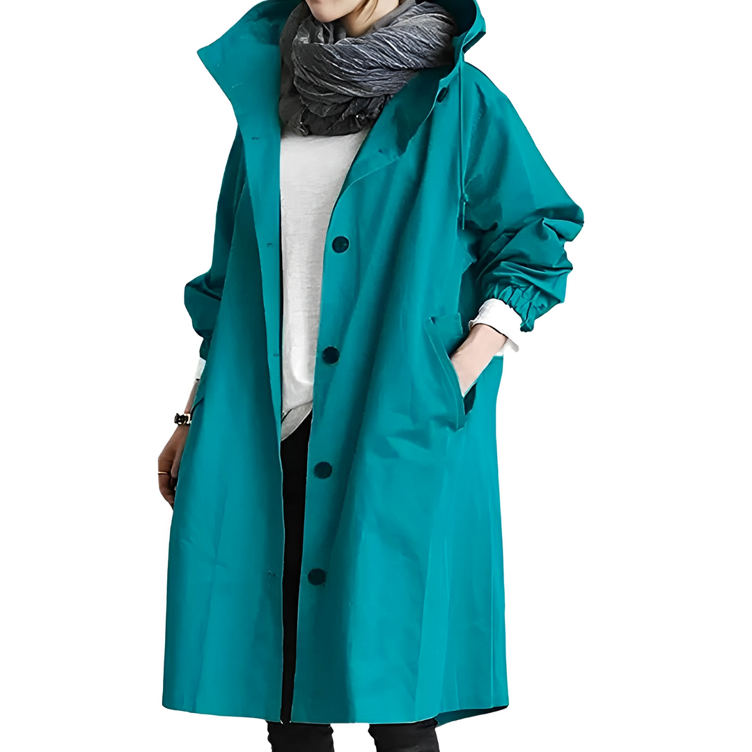 W&W Mode | Stylische Wasserdichte Regenjacke mit