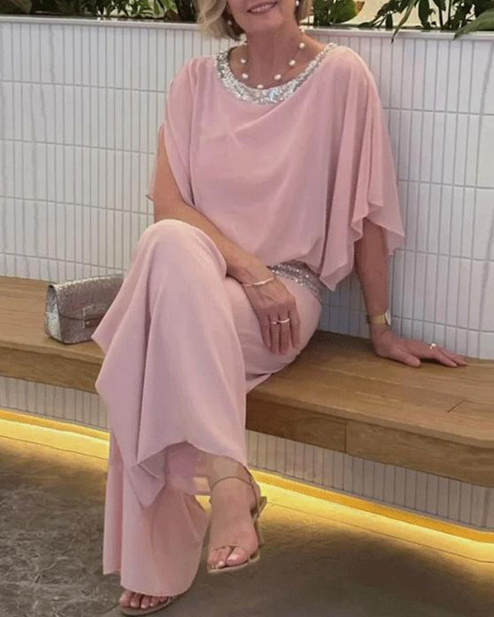W&W Mode | Shimmer in style Pailletten Overall