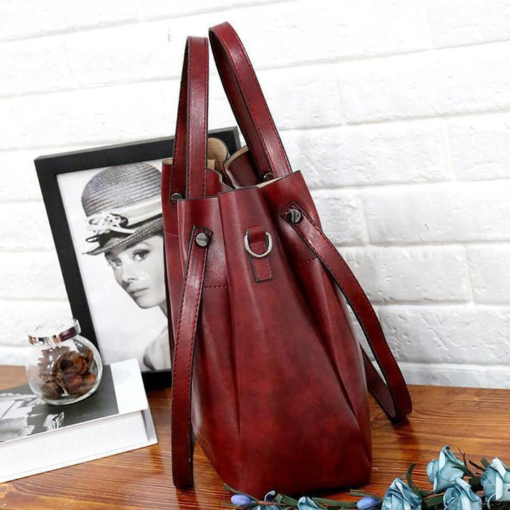 W&W Mode | 4 Teiliges Weinlese Handtaschensatz Für Damen