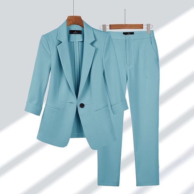 W&W Mode | Stilvoller Blazer und Hosenset