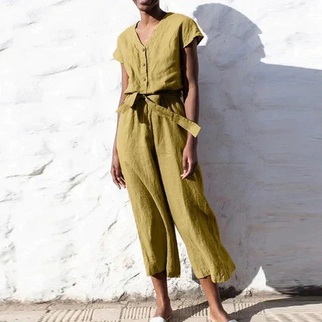 W&W Mode - Vintage Frauen Jumpsuit